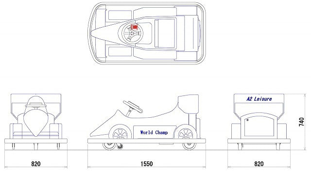 車両三面図