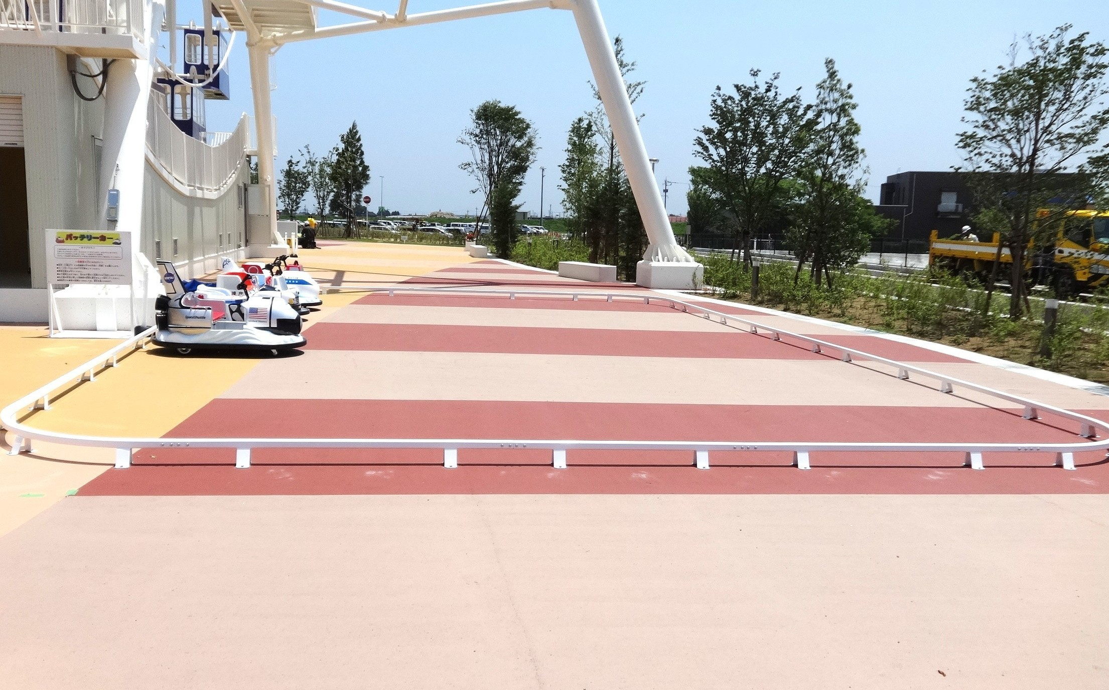 フリー走行風景